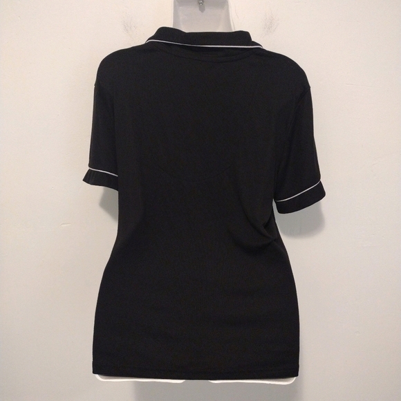 Nicole Miller - Ribbed Button Front Pijama Shirt - Picture 7 of 12